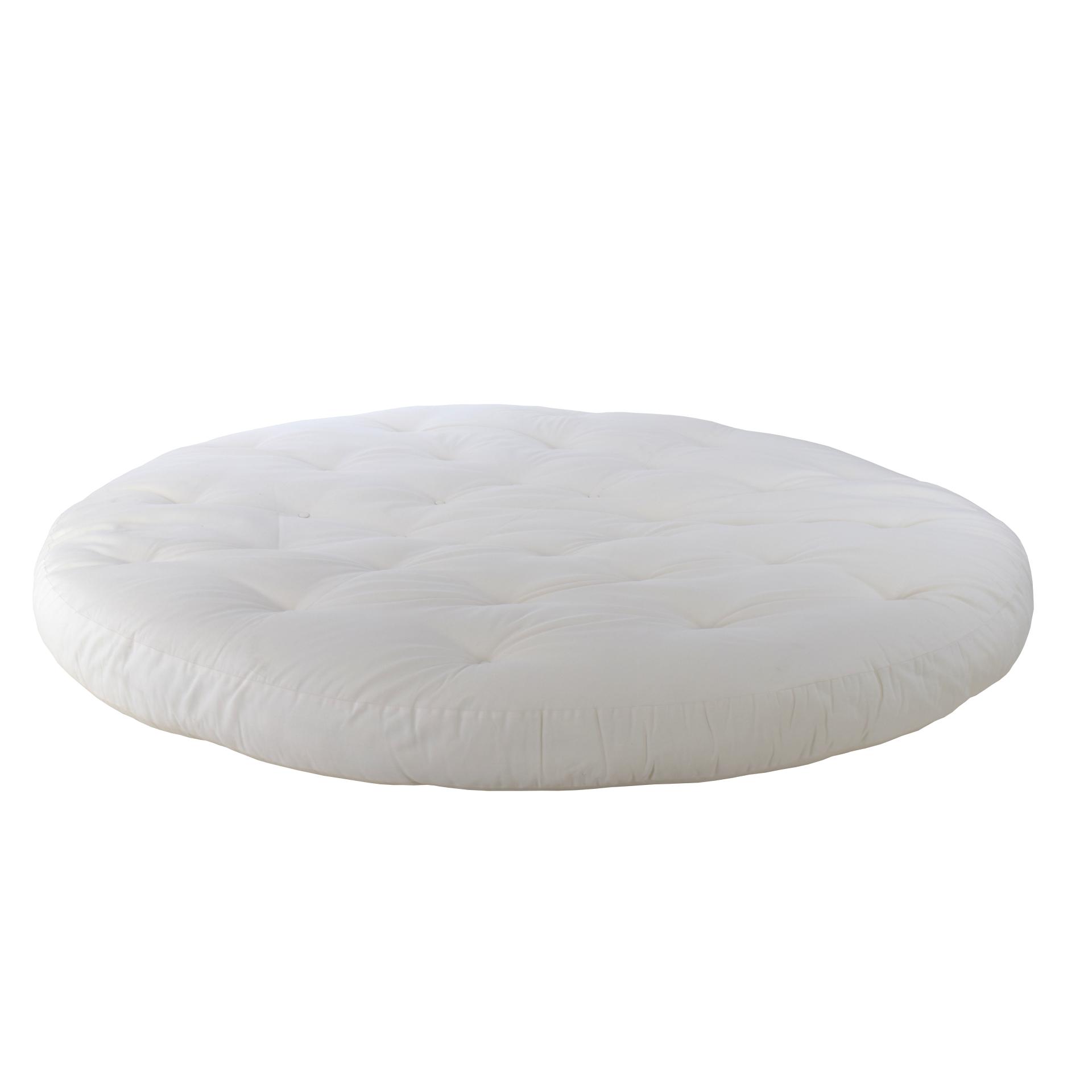 Cotton latex. Round mattress Futon Model 6