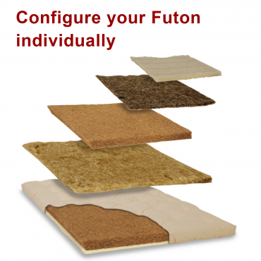 Configure futon natural layers individually