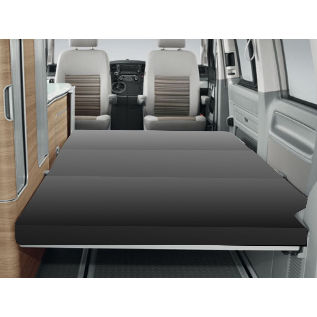 Cold foam mattress VW T4/T5/T6 California, Mercedes Viano / Marco Polo