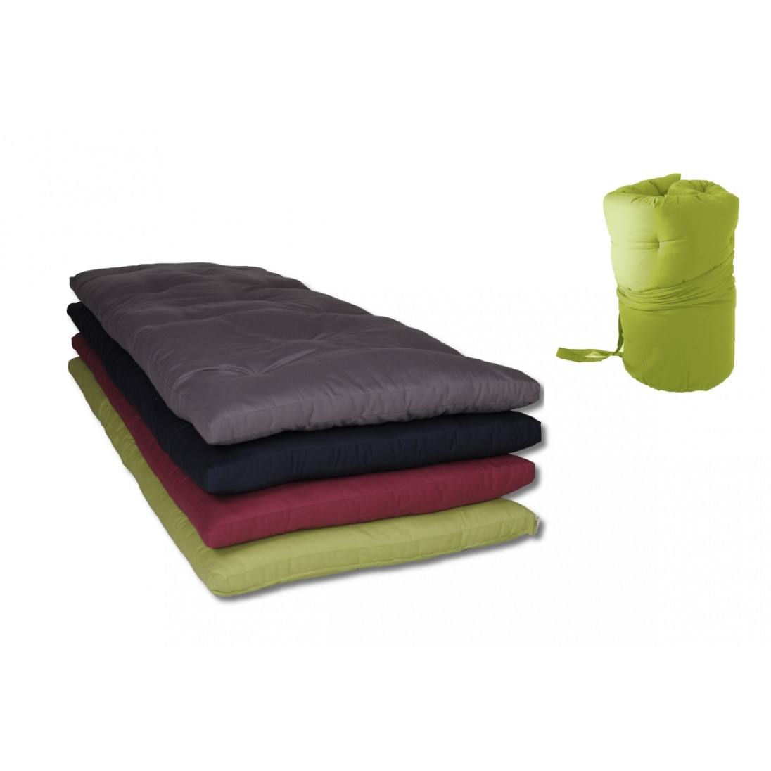 Camp Futon Trip Futon Guest futon with a bag