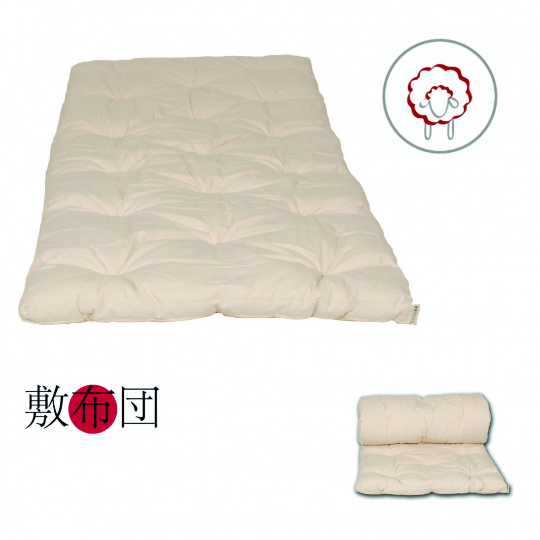 Original Japan Futon 100x200 natural 100 cotton